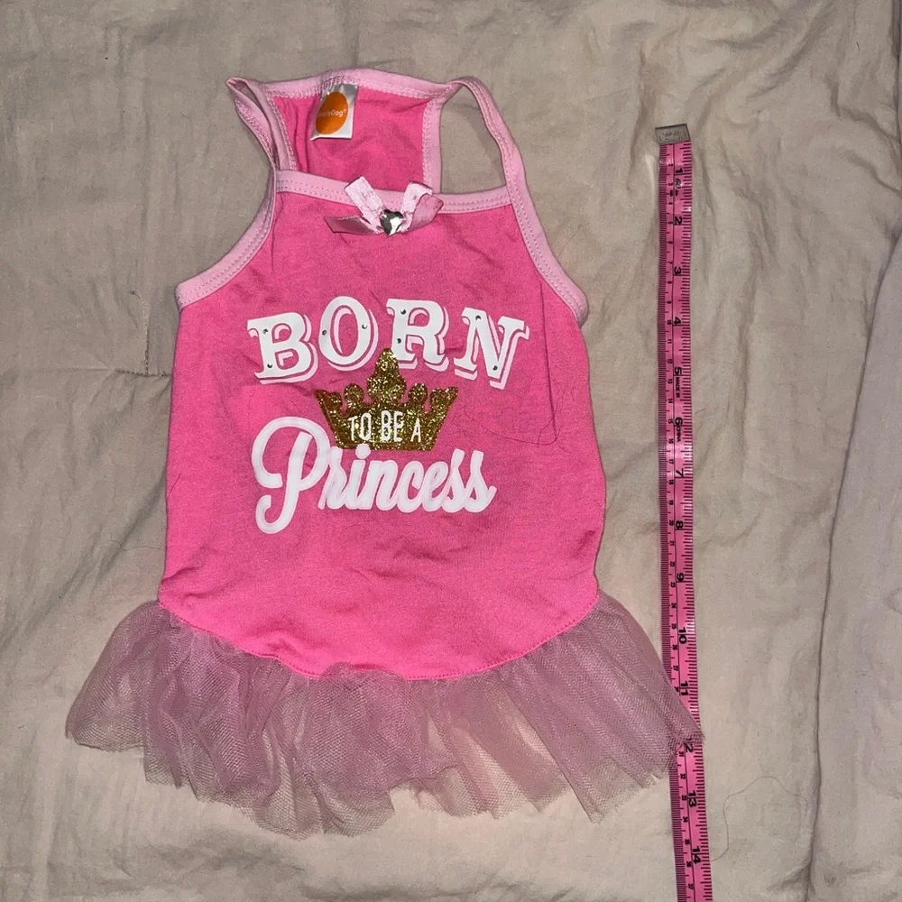 Pink Princess Dog Dress - Picture 1 of 3